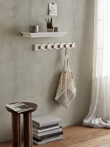 Westwing Perchero De Pared De Madera Edgy