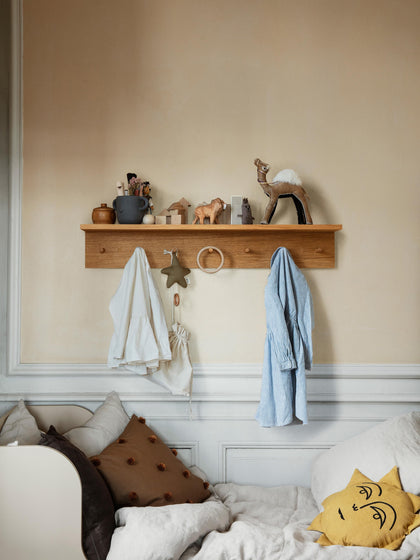 Westwing Perchero De Pared De Madera Place 105 Cm