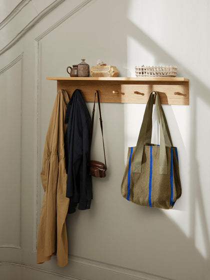 Westwing Perchero De Pared De Madera Place 105 Cm