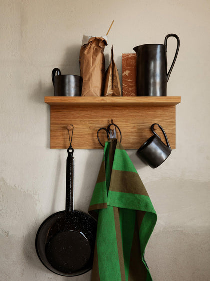 Westwing Perchero De Pared De Madera Place 45 Cm