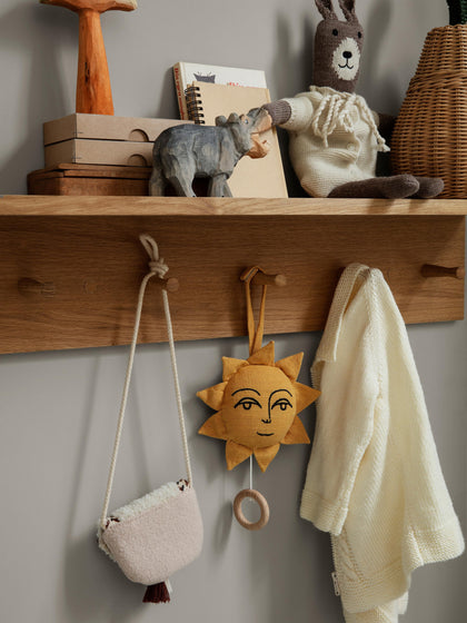 Westwing Perchero De Pared De Madera Place 75 Cm