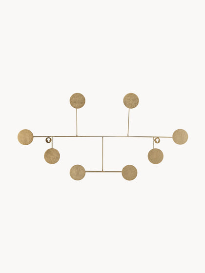 Westwing Perchero de pared de metal Fia