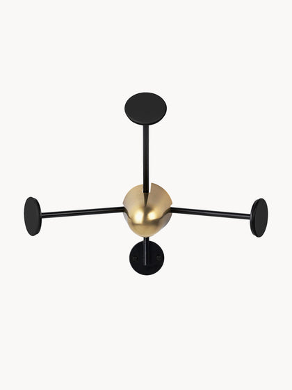 Westwing Perchero De Pared De Metal Matégot