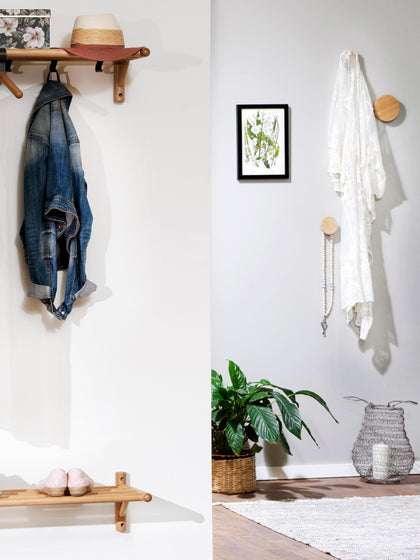 Westwing Perchero De Pared En Roble Milford