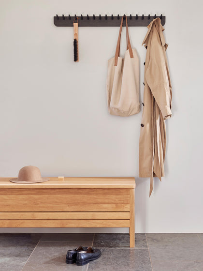 Westwing Perchero Echo De Madera De Roble 88 Cm