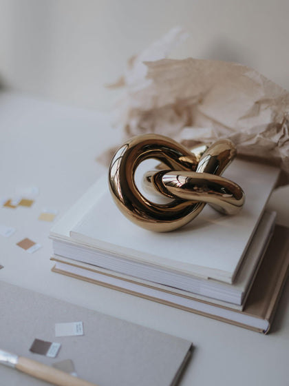 Westwing Pieza Decorativa Artesanal Knot 6 Cm