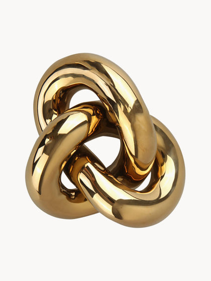 Westwing Pieza Decorativa Artesanal Knot 6 Cm