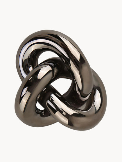 Westwing Pieza decorativa artesanal Knot 6 cm