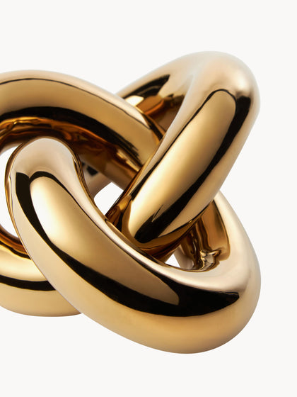 Westwing Pieza Decorativa Artesanal Knot 9 Cm