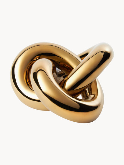 Westwing Pieza Decorativa Artesanal Knot 9 Cm