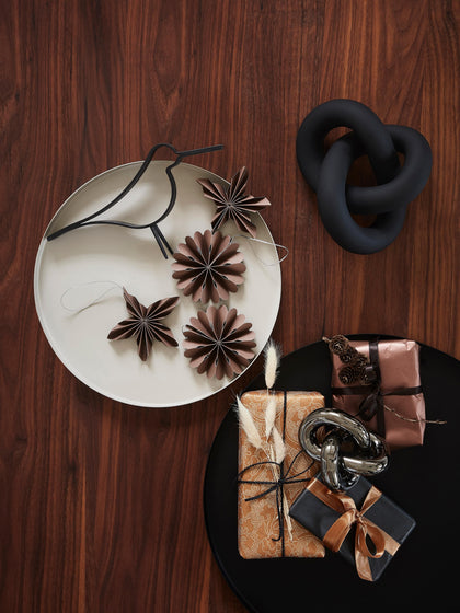 Westwing Pieza Decorativa Artesanal Knot 9 Cm