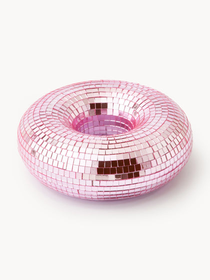 Westwing Pieza decorativa brillante Disco Donut