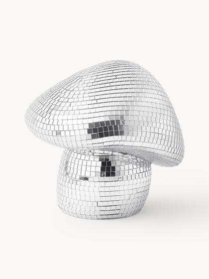Westwing Pieza Decorativa Brillante Disco Mushroom