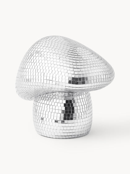 Westwing Pieza decorativa brillante Disco Mushroom