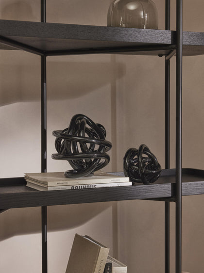 Westwing Piezas Decorativas De Vidrio Nola 2 uds