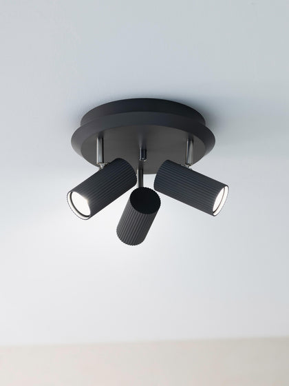 Westwing Plafón Pequeño De Metal Costilla