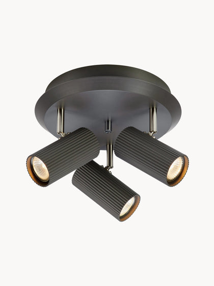 Westwing Plafón Pequeño De Metal Costilla