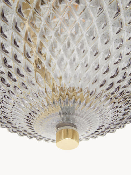 Westwing Plafón Pequeño De Vidrio Orbiform