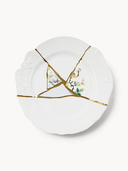 Westwing Plato Llano De Porcelana Kintsugi
