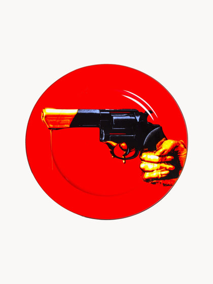 Westwing Plato llano de porcelana Revolver
