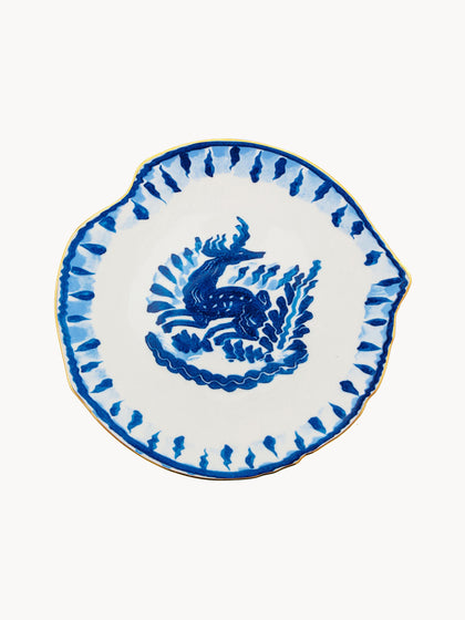 Westwing Plato postre de porcelana Classic On Acid