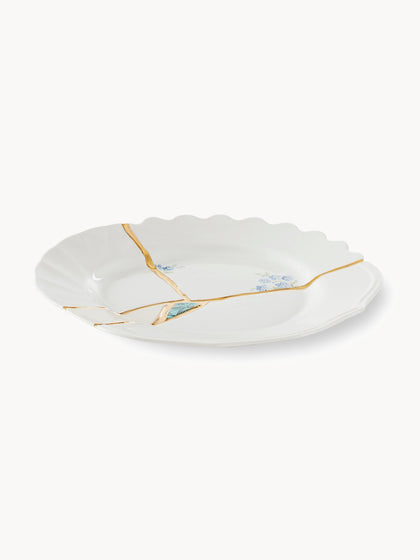 Westwing Plato Postre De Porcelana Kintsugi