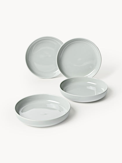 Westwing Platos Hondos De Porcelana Nessa 4 uds