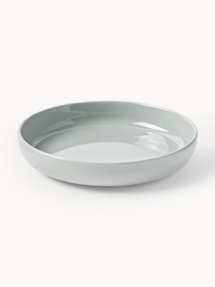 Westwing Platos hondos de porcelana Nessa 4 uds