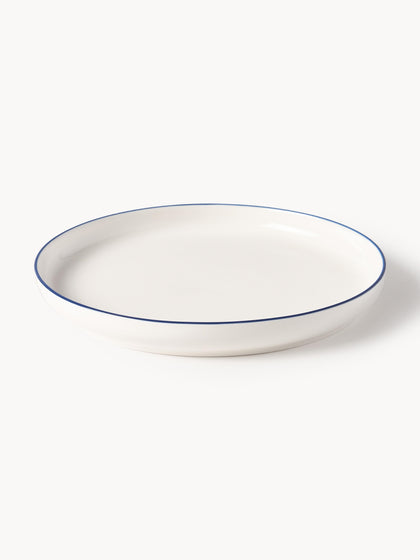 Westwing Platos Llanos De Porcelana Facile 2 uds