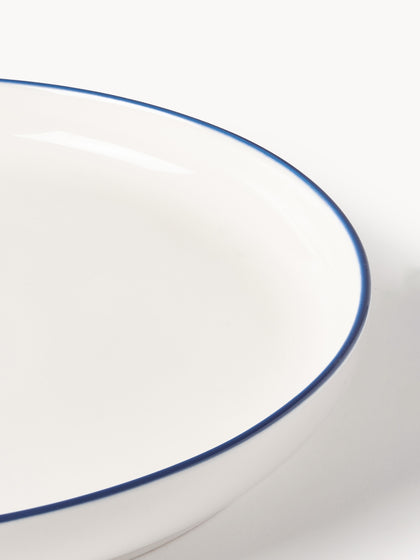 Westwing Platos Llanos De Porcelana Facile 2 uds