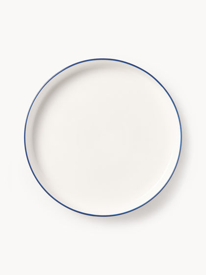 Westwing Platos llanos de porcelana Facile 2 uds