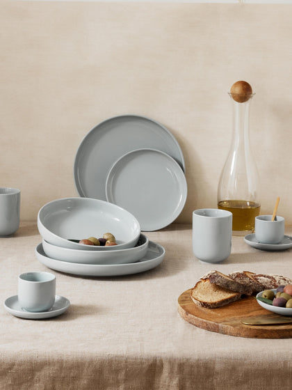 Westwing Platos Llanos De Porcelana Nessa 4 uds