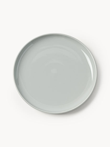 Westwing Platos llanos de porcelana Nessa 4 uds
