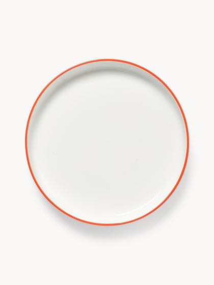 Westwing Platos postre de porcelana Facile 2 uds