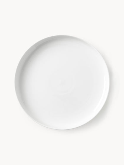 Westwing Platos postre de porcelana Nessa 4 uds
