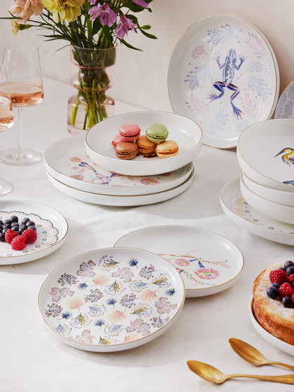 Westwing Platos Postre Flamboyant 4 uds