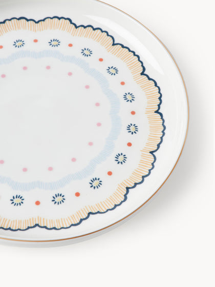 Westwing Platos Postre Flamboyant 4 uds
