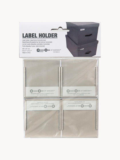 Westwing Portaetiquetas Grande Clips Label 4 uds
