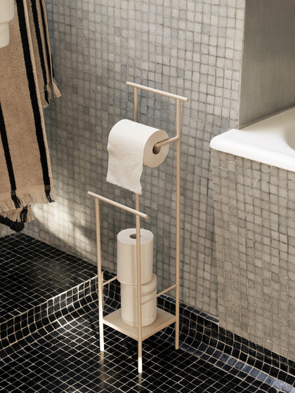 Westwing Portarrollos De Baño Con Estante Dora