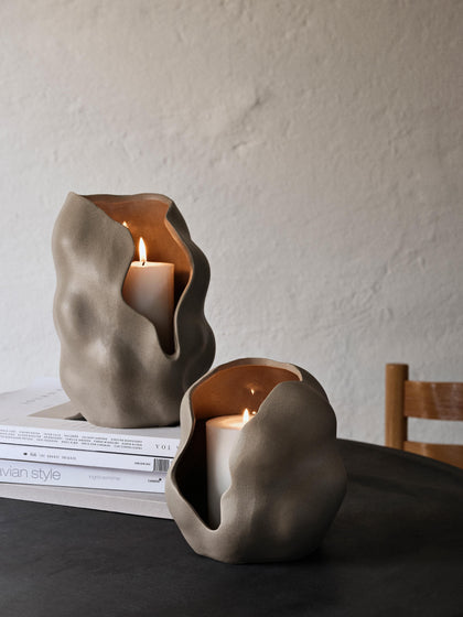 Westwing Portavelas Artesanal Hekla 16 Cm