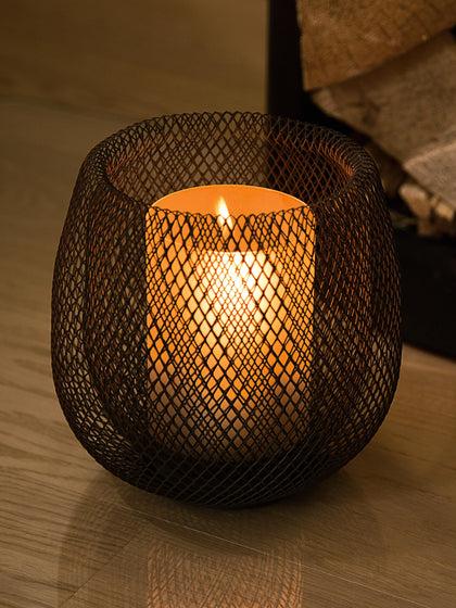 Westwing Portavelas De Metal Mesh