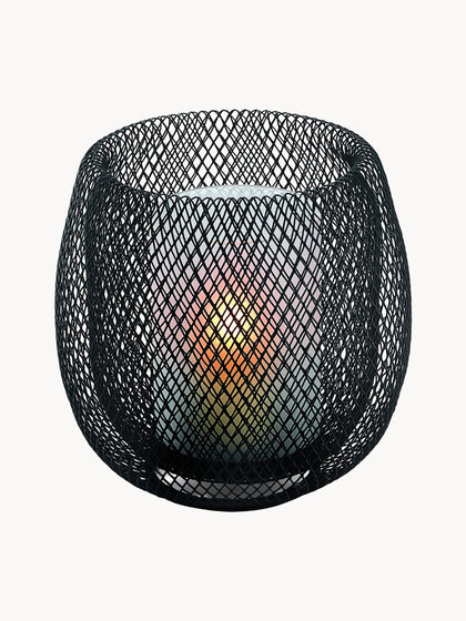 Westwing Portavelas de metal Mesh