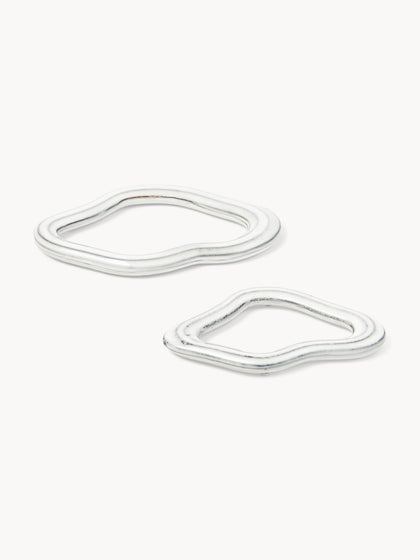 Westwing Posavasos Artesanales Nordic Sand 2 Uds