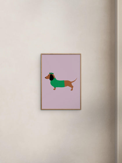 Westwing Póster Dachshund