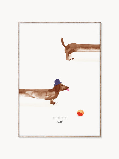 Westwing Póster Doug The Dachshund