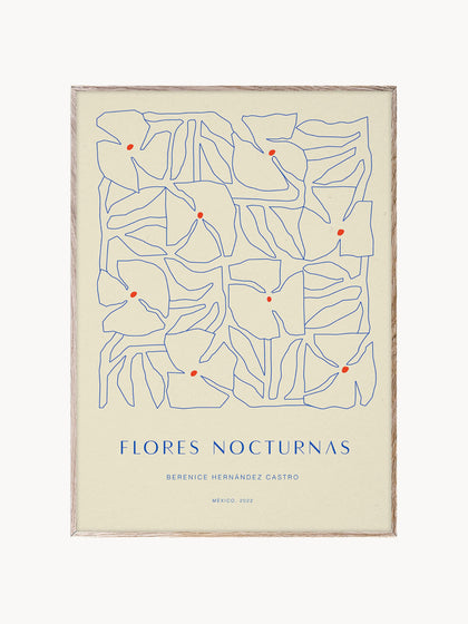 Westwing Póster Flores Nocturnas 01