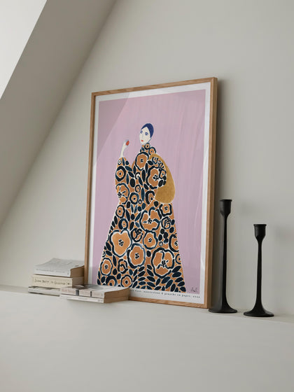 Westwing Póster Flower Coat