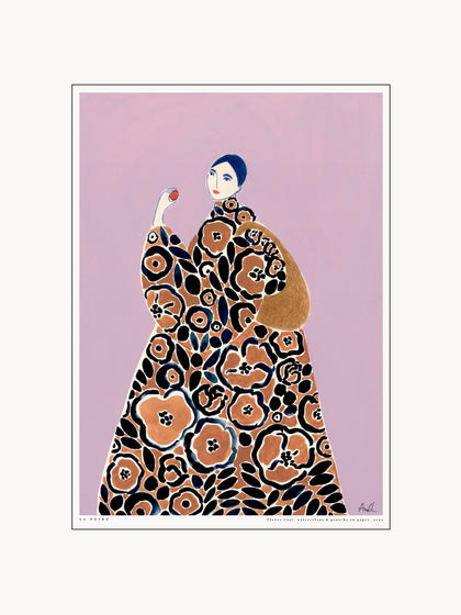 Westwing Póster Flower Coat