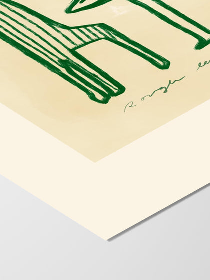 Westwing Póster Green Lemon Fish