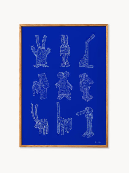 Westwing Póster Offcut Animals